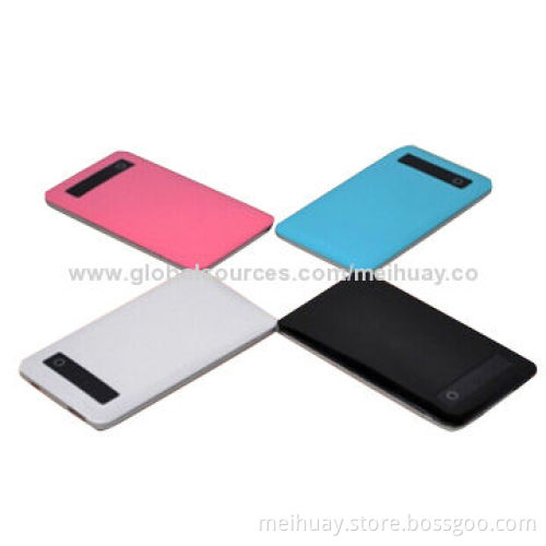 Ultra-thin Power Banks Charger with Polymer Li-ion Battery Cell